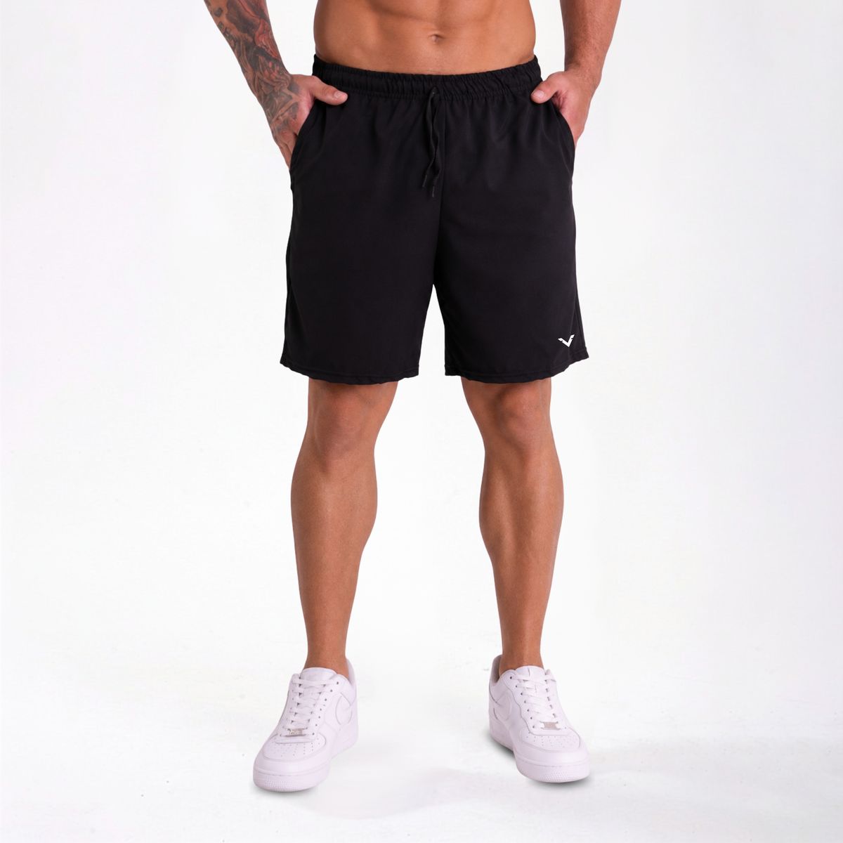 Kit 2 Shorts Tactel · Preto