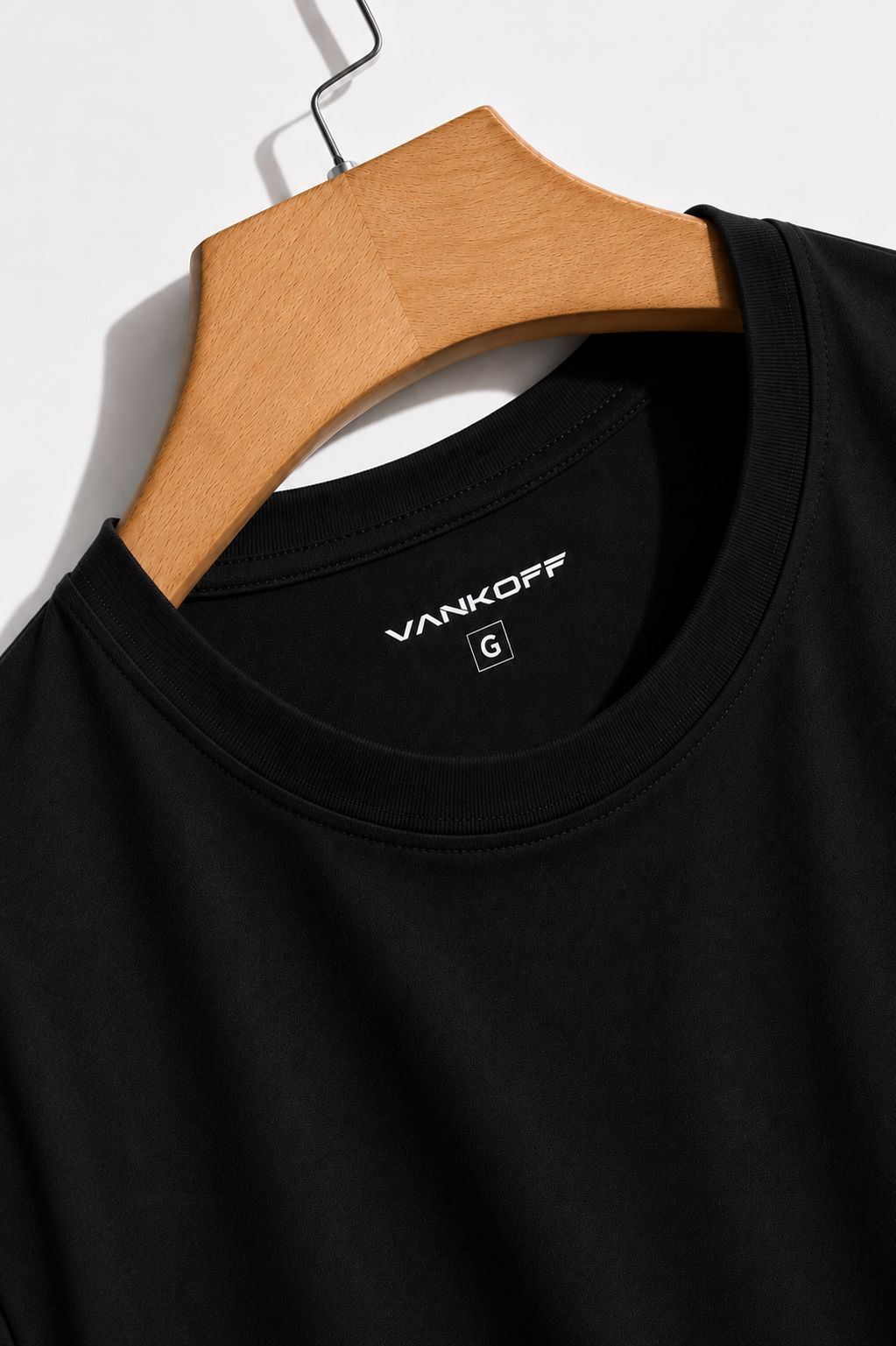 Kit 5 Camisetas Básicas · Preto