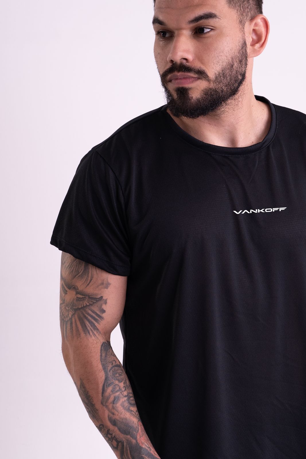 Kit 3 Camisetas Dry Fit · Preto