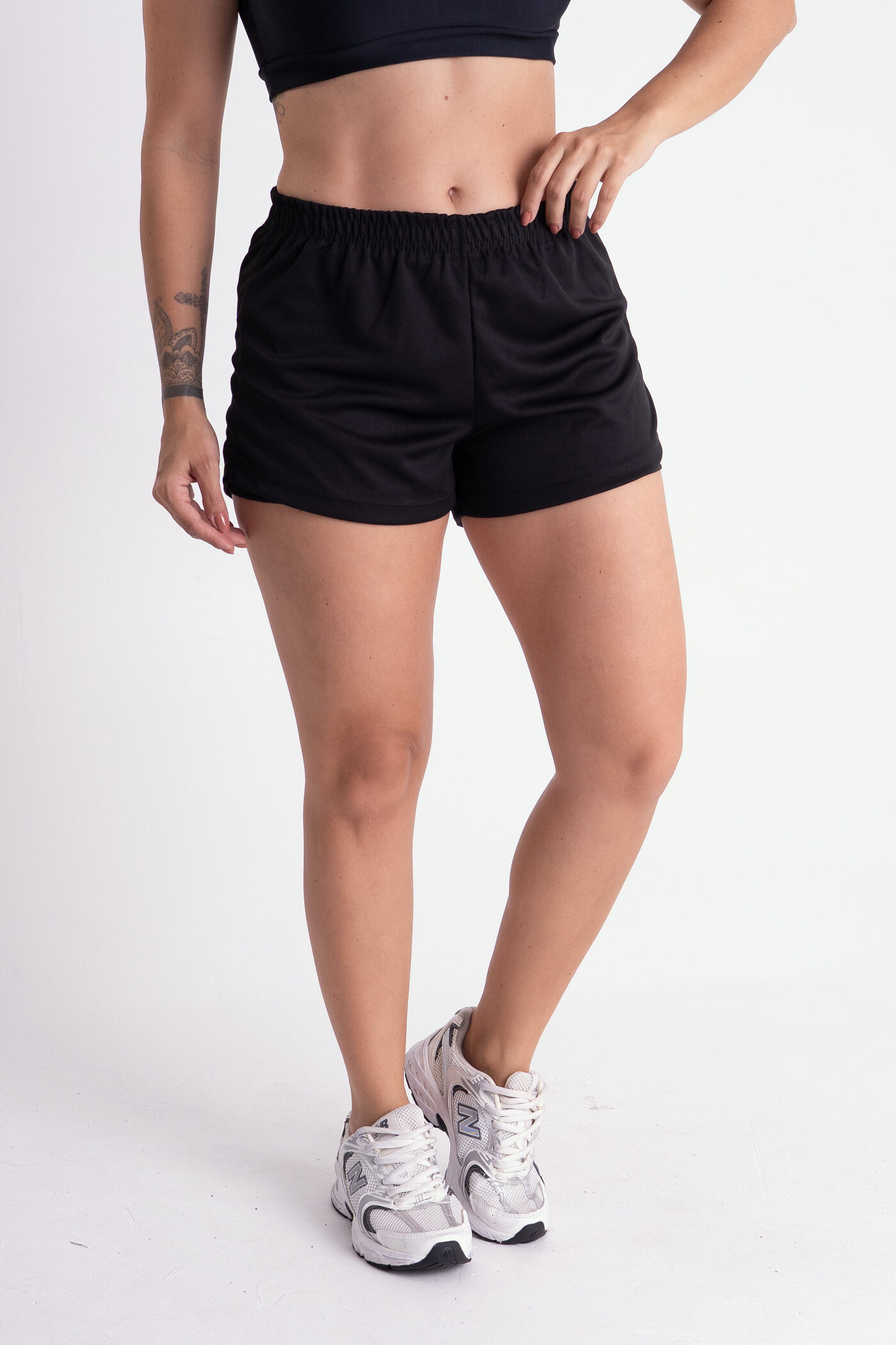 Kit 3 Shorts Duplos Femininos